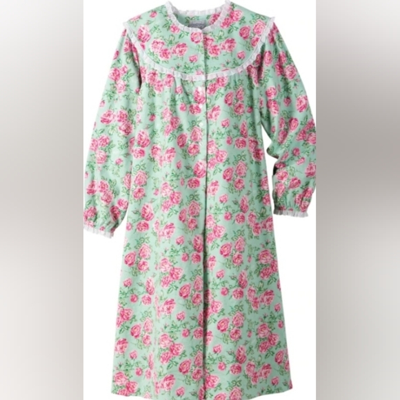 Lanz of Salzburg Flannel Nightgown XL - Picture 2 of 2